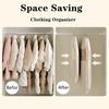 Visible Compression Hanging Bag for down Jacket Dust Cover Clothes Storage Hanging Bag Wardrobe Organizer Clothes Storage Bag