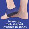 U-Shaped Silicone Gel Plantar Fasciitis Insoles Silicone Heel Protector  for Foot Support