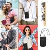 LKCCTK Passport Security Passport Hanging Around the Skimming Large Adjustable Neck Airline Ticket Coin Crime Pickpocket Overseas Convenient Item