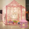 Six Angle Pink Princess Castle Gauze Tent House Girl Children Large Indoor Outdoor Toy Game