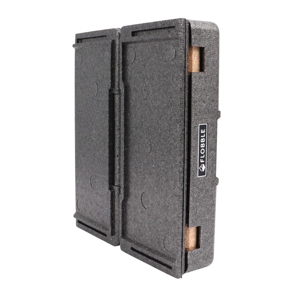 Складной контейнер-холодильник 31 л из вспененного полипропилена коричневого цвета 25900310 FLOBBLE