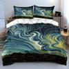 Swirling stars and landscape. Bedding sets Duvet cover sets Duvet covers Pillowcases(1 * Duvet Cover 2 * Pillowcases without duvet insert)