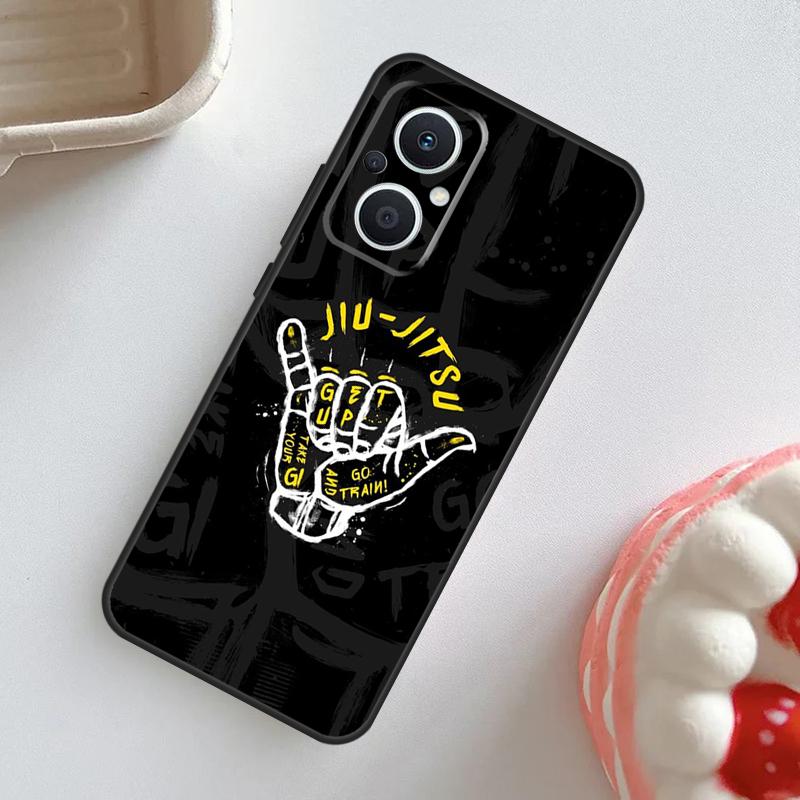 Judo BJJ Jiu Jitsu Case For OPPO Reno 10 Pro 11F 4Z 5Z 8T 4 5 6 7 8 Lite OPPO Find X2 X3 Neo X5 X6 Pro Cover