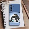 Cute Trendy Wuxia  Phone Case For Samsung Galaxy A73,21,22,32,71,53,52,51,80,5G Soft Black Cover
