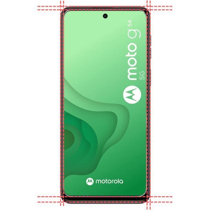 Защитные стекла для Motorola Moto G54 [Упаковка 2 шт.] Защитное стекло для экрана Phonillico®