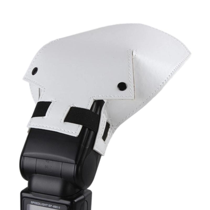 Foldable Camera Flash Diffuser Light Reflector Flexible Soft Light Cover for Soft Even Lighting In Outdoor Photoshoots