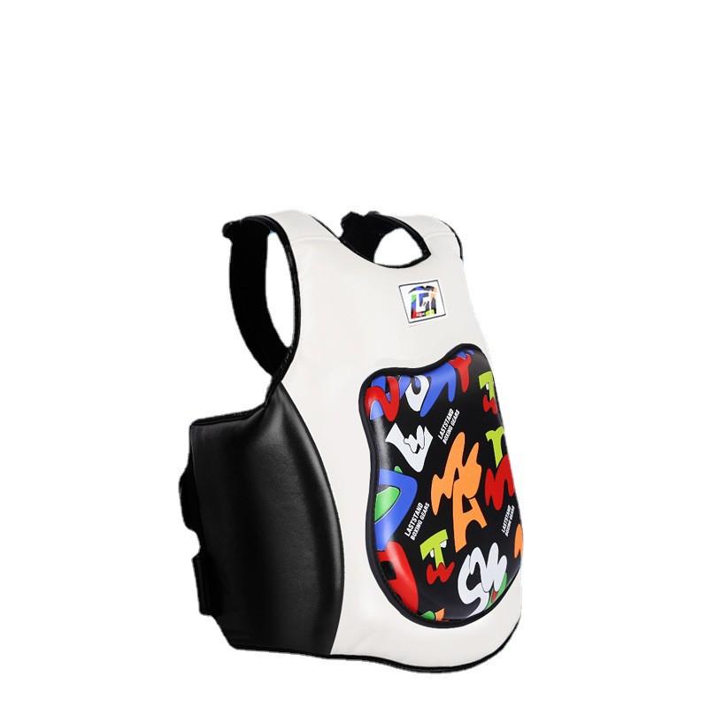 Kids Boxing Chest Protector Muay Thai MMA Kickboxing Training Competition Youth Martial Arts Gear