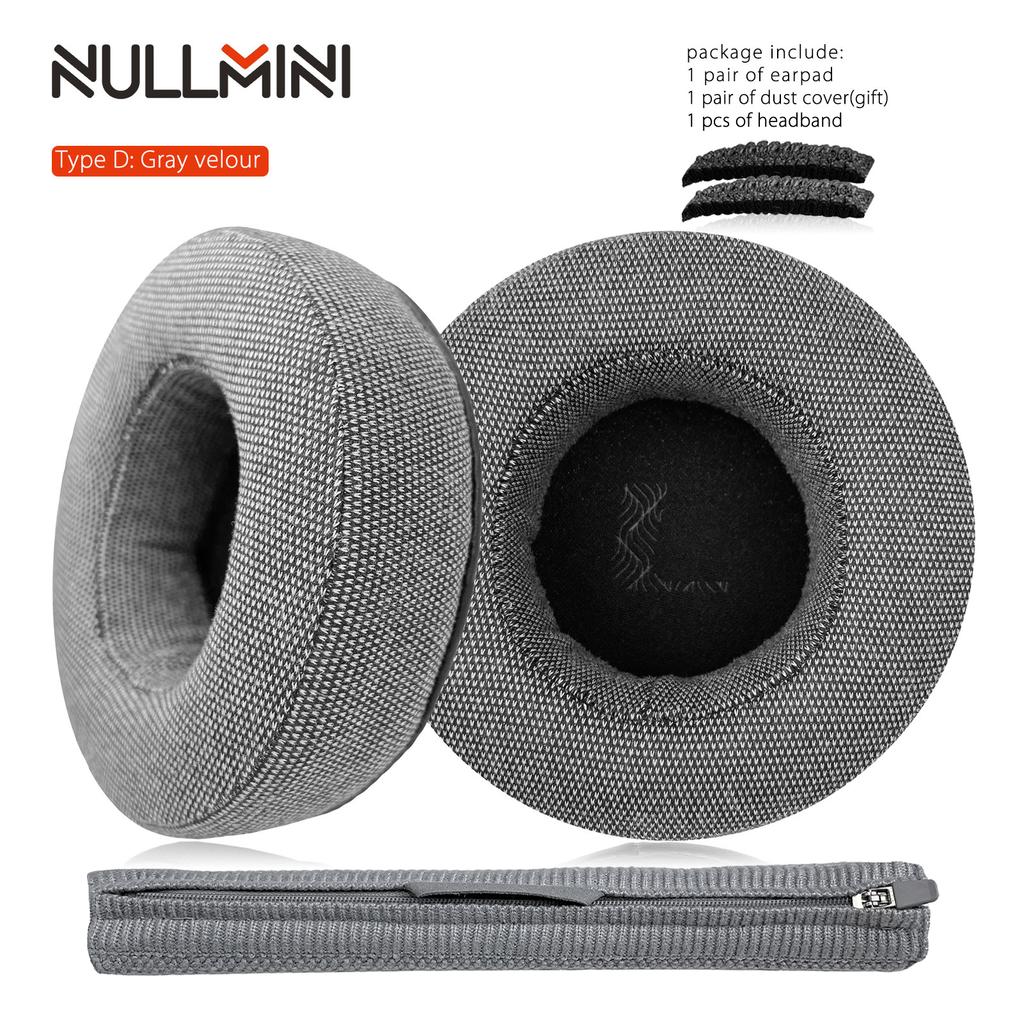 NullMini Replacement Earpads for ATH-ES10 ESW10 Headphones Ear Cushion Cooling Gel Headband