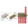 Universal T-type Wiring Terminal Splitter Wire Connector Terminal Block