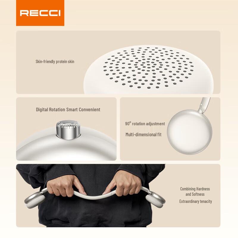 Recci ANC Noise-Cancelling Wireless Headphones