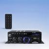 AK380 Bluetooth 12В Автомобильный/Домашний усилитель со встроенным динамиком