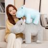 1pc 55 /70cm Kawaii Hippo Plush Toys Comfortable Animal Pillow Lovely Hippopotamus Peluche Stuffed Dolls For Children Girls Gift