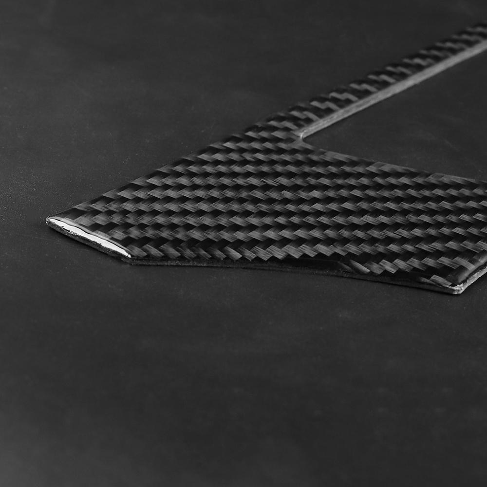 Для Volkswagen VW Tiguan 2017- карбоновая центральная панель переключения передач автомобиля, рамка, декоративные наклейки, аксессуары для салона автомобиля