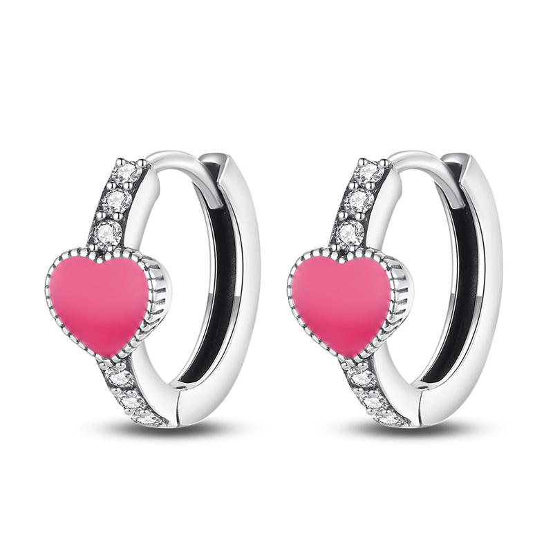 Women's Spring 925 Silver Butterfly Dragonfly Flowers Color Romantic Sweet Earrings Fit for Party Delicate Gift Jewelry