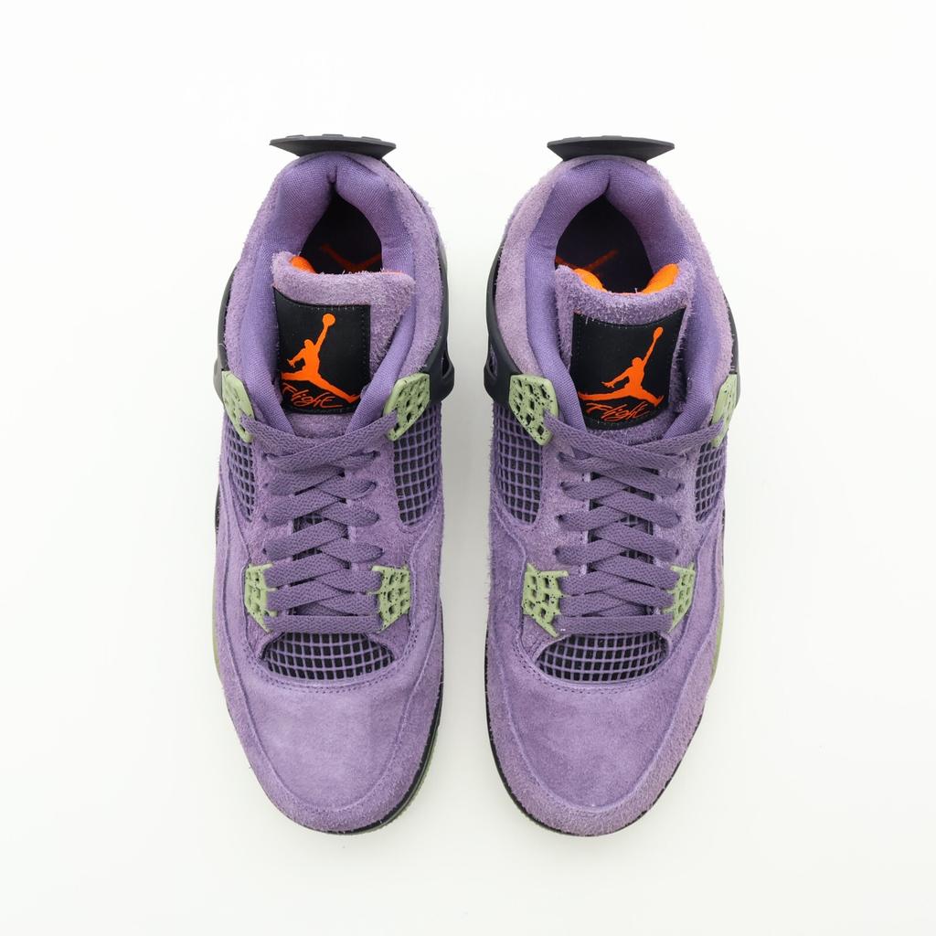 AQ9129-500 Nike Jordan 4 Retro Canyon Purple Anthracite Alligator (Женский)