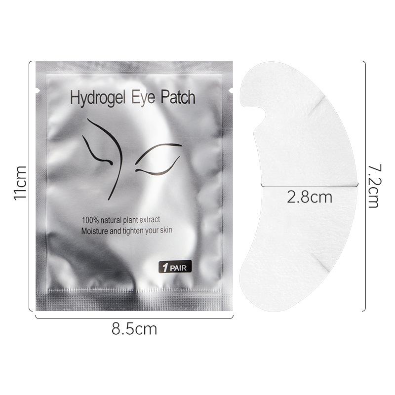 50Pairs Eyelash Patches Hydrogel Gel Eye Patches False Eyelash Extension Under Eye Pads Makeup Tools