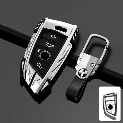 Корпус ключа из цинкового сплава для BMW, чехлы для ключей BMW X1 X2 X3 X4 X5 X6 F10 E46 520 525 320i 218i F15 F16 F48 F39 G11 G30