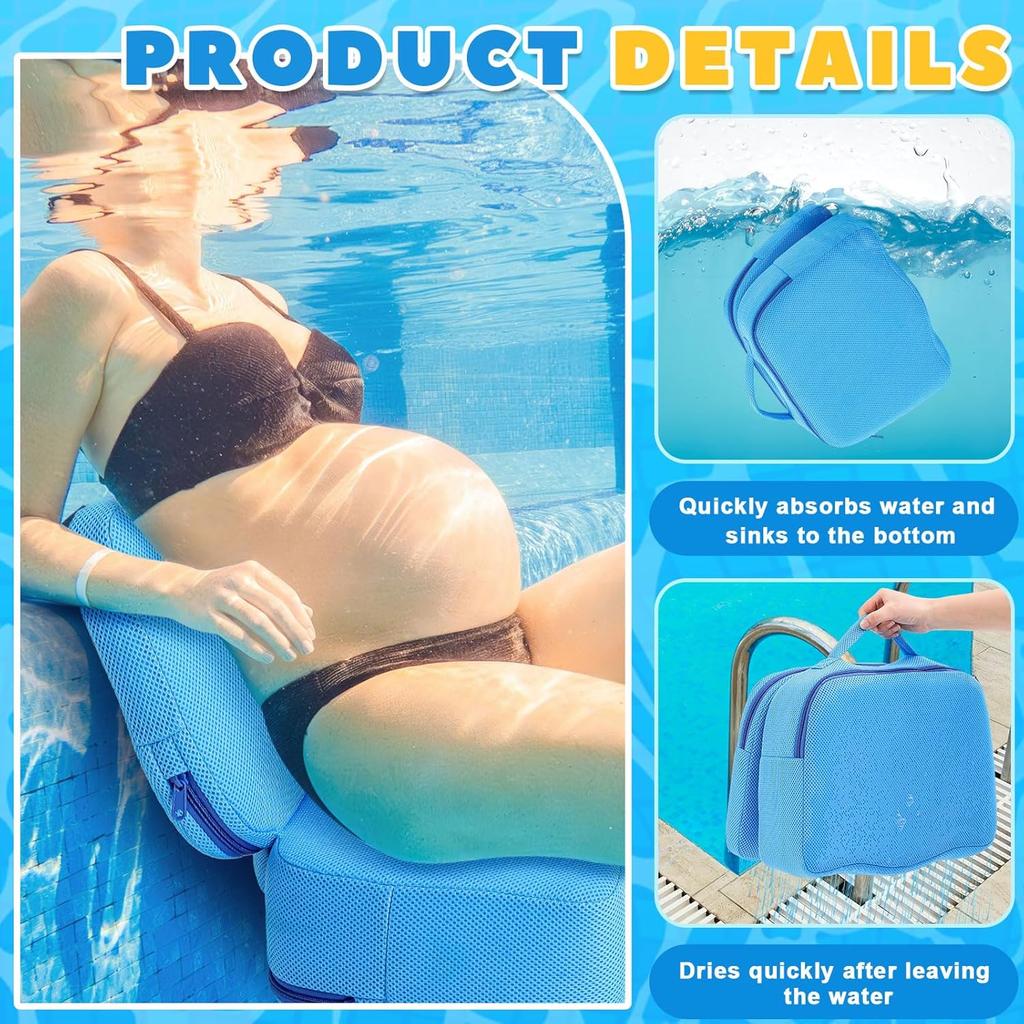 Складное сиденье-подставка Yerliker для гидромассажной ванны, надувное, регулируемое по 2 высотам, extra-толстая подушка для гидромассажной ванны, сиденье для ванны с подушками для спины, моющееся для