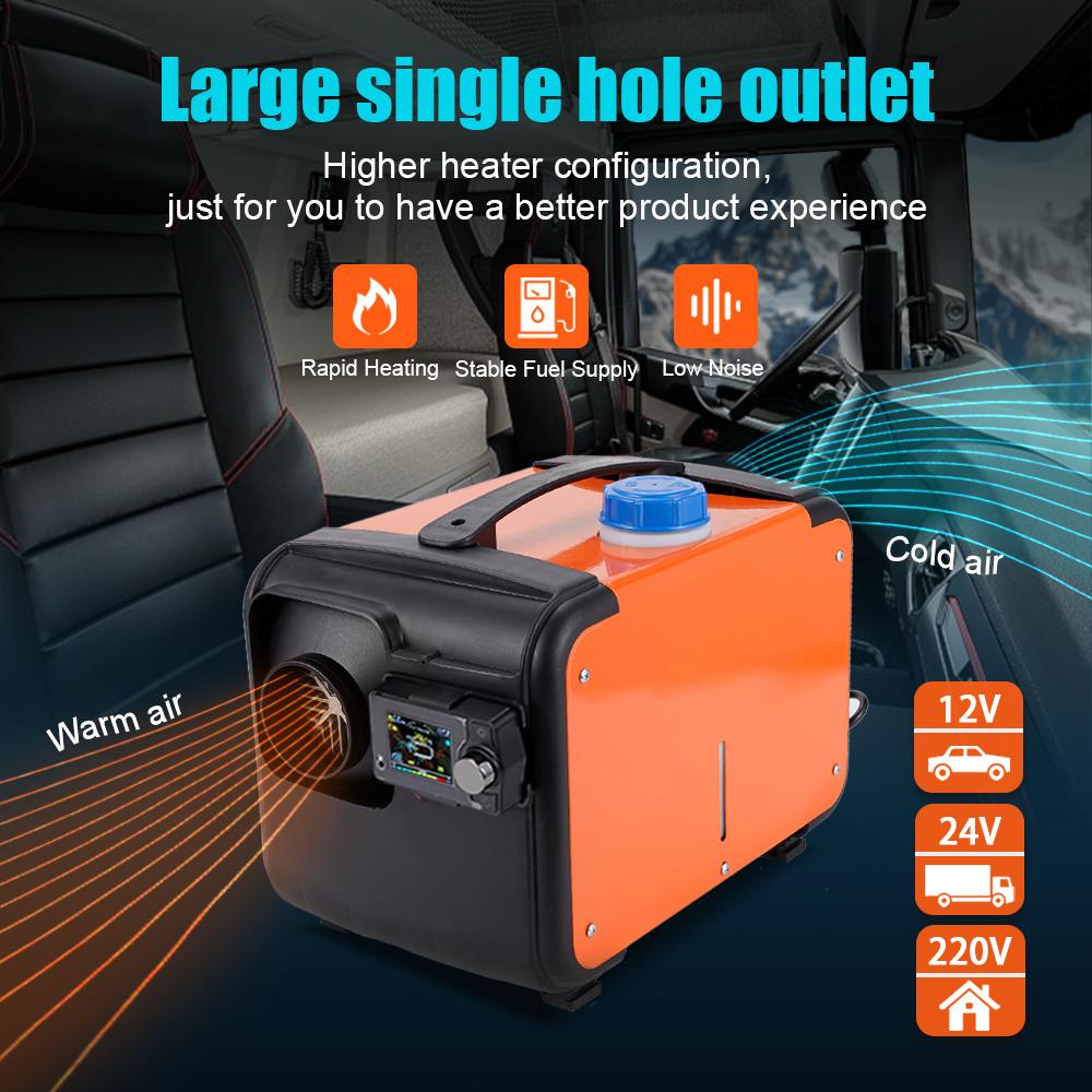 2-8 кВт парковочный обогреватель Bluetooth 12 В и 24 В и 220 В три в одном DC и AC универсальный подходит для внутренних и наружных морских автофургонов