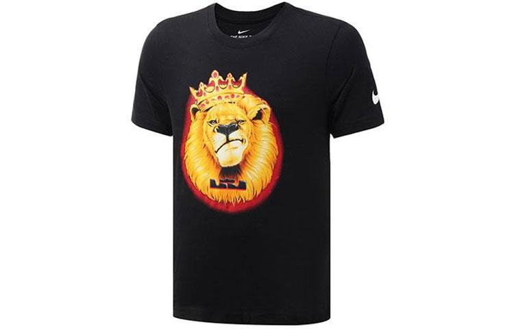 Nike T Shirts Men's Crew Neck Moderate Straight Fit BV8316-010