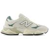 New Balance 9060 Льняные кроссовки унисекс цвета темного можжевельника кремовые U9060EEI