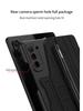 Кожаный флип-кейс Samsung Z Fold5 со слотом для стилуса - Защитная крышка для складного экрана