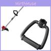 Lawn Handle Mower Black Handlebar Universal Tool Shock Absorption Durable Parts