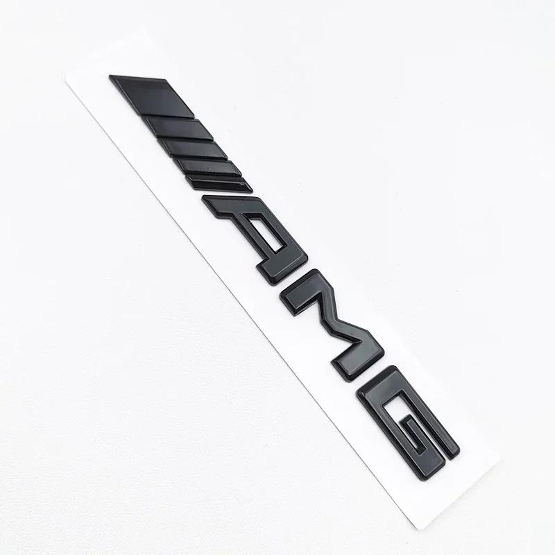 Black C43 Logo Letters BITURBO 4MATIC Badge Car Rear Star Sticker BITrunk AMG Emblem For Mercedes Benz AMG W205 W206 C205