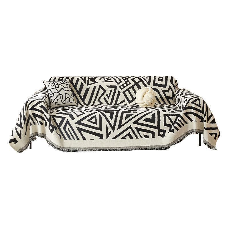 Внешняя торговля 2025 новое богемное покрывало на диван с полной защитой, универсальный чехол на диван из шенилла, диванная подушка на все сезоны