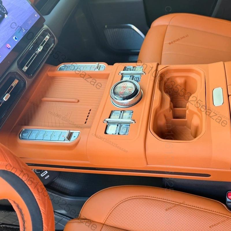 For Chery Jetour G700 2026 2027Central Control Wireless Charging Silicone Pad Dustproof Anti-slip Mat Center Console Storage Box