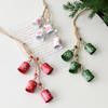 Christmas Bells Hanging Cow Bells with Snowflake Design Window Jingle Bells for Christmas Tree Decoration Winter Festive Party