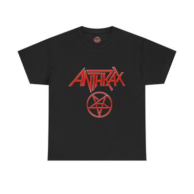 Anthrax Pentabrand Sylized A Logo Pentagram Metal Rock Band Unisex T-Shirt