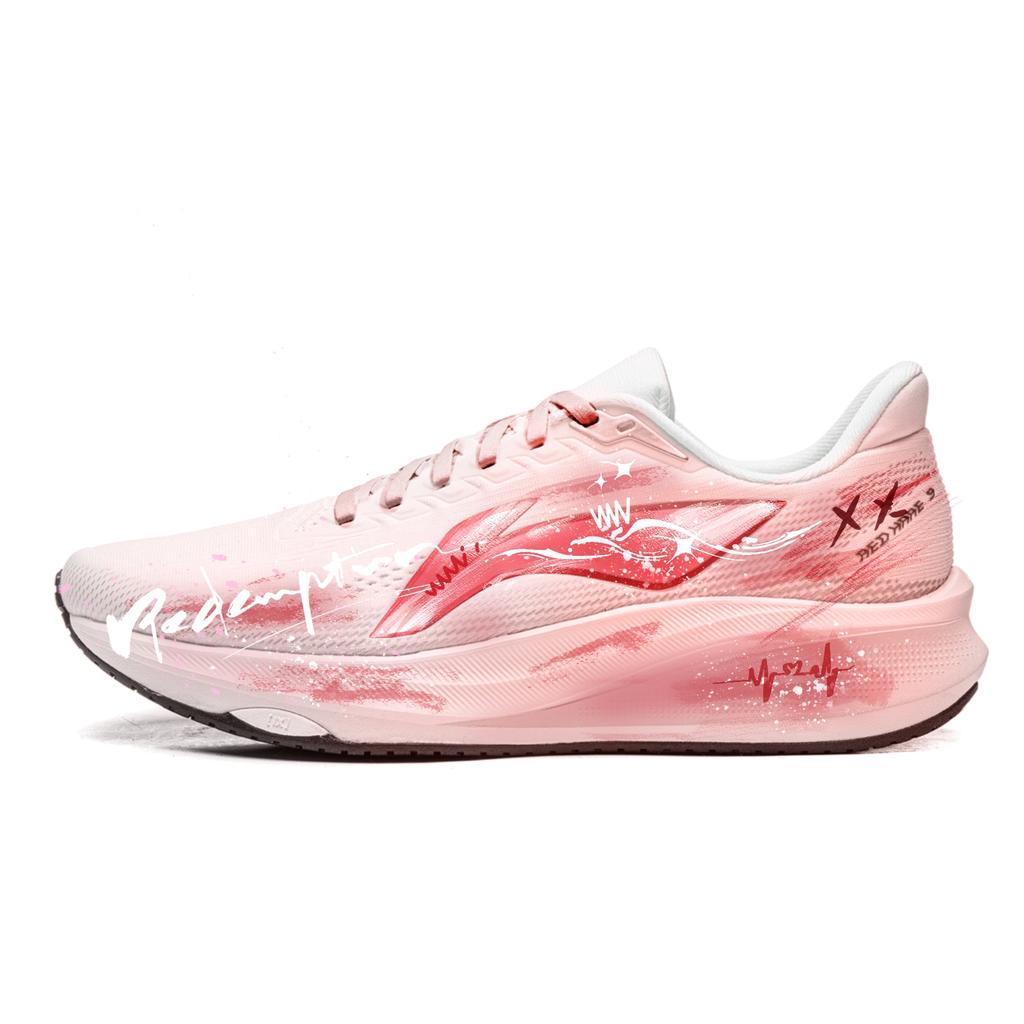Li Ning Red Hare 9 Сетчатая амортизация Скользкая Устойчивая к истиранию Низкие TUFF RB Резиновая подошва ARPW004-8(Команда60-)