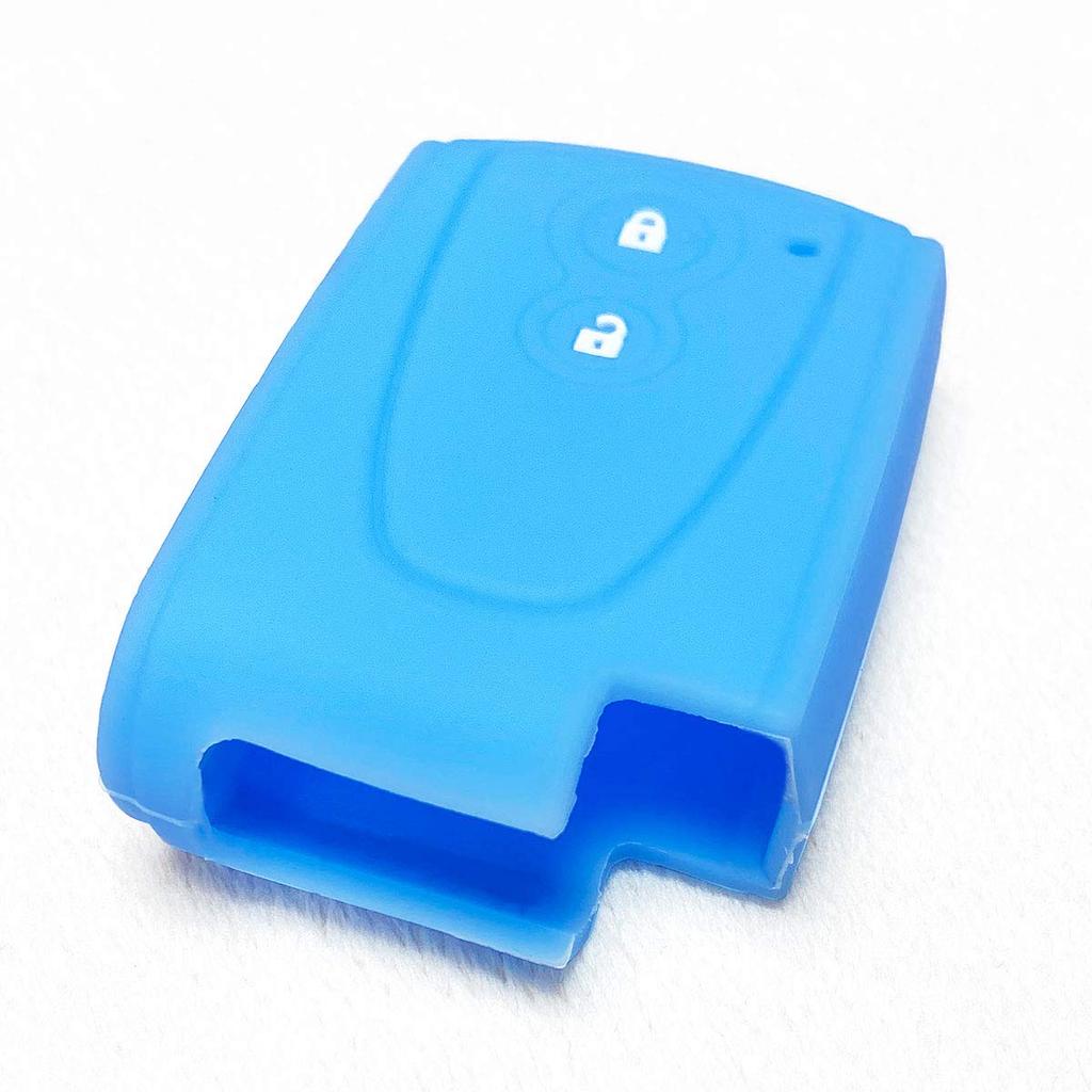 [IKT] Silicone Cover for Daihatsu Car Smart Key 2 Buttons Light Blue/Copen Copen LA400K