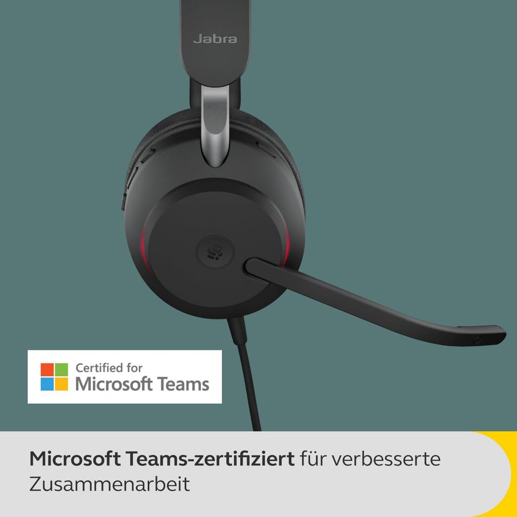 Jabra Evolve2 40 SE MS Моно USB-C 24189-899-899