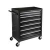 Jack Boss Tool Reinforced Roller Tool Tool Plenty of Storage Cabinet, 7-Drawer Cabinet, Black, Casters, Cabinet, Box, 7-Drawer Type, Multi-Purpose