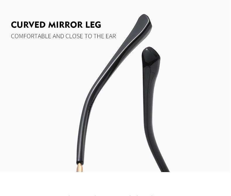 Мужские полуободковые очки для близорукости с защитой от синего света, с металлической оправой, для студентов