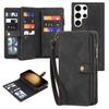 For Samsung Galaxy S23 S22 Ultra S21 S20 FE Plus A14 A34 54 A12 A33 A52 A53 A72 A73 Multifunctional Wallet Leather Case Cover