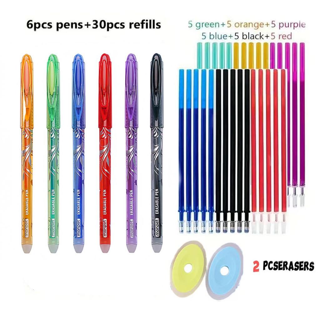 Сине-белая серия термочувствительная стираемая гелевая ручка, 0,5 мм