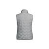 Under Armour Solid Color Logo Print Stand Collar Vest Women Vests Gray 1303114-025