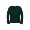 Polo Solid Logo Print Crew Neck Pullover свитер женский свитер зеленый WMPOSWENC020452