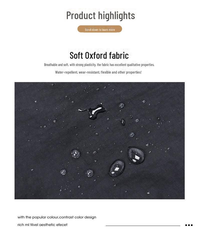 Корейский женский нейлоновый рюкзак весна-лето 2025: Модный однотонный повседневный школьный ранец для студентов