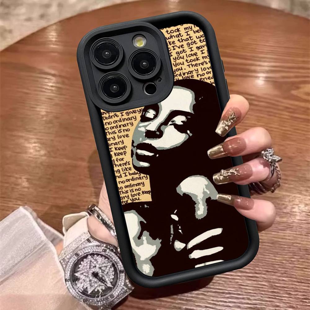 Чехол для телефона певицы Sade Adu для iPhone 17 16 15 14 Plus 13 12 11 Pro Max Силиконовый чехол