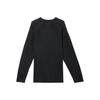 Nike Мужская футболка с длинным рукавом Dri-FIT ADV Axis Performance System однотонная с круглым вырезом быстросохнущая универсальная топы черная FZ0992010