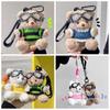 Bag Pendant Pilot Bear Keychain Stuffed Animal Plush Key Ring Car Key Chain   Gift Jewelry