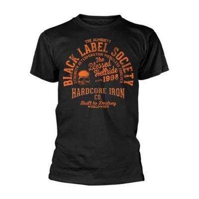 Унисекс Взрослая футболка Black Label Society Hardcore Hellride
