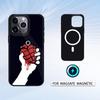 G-Green D-Day Band Phone Case Magnetic For iPhone17 16 15 14 13 12 Pro Max For Magsafe Wireless Charging Cover