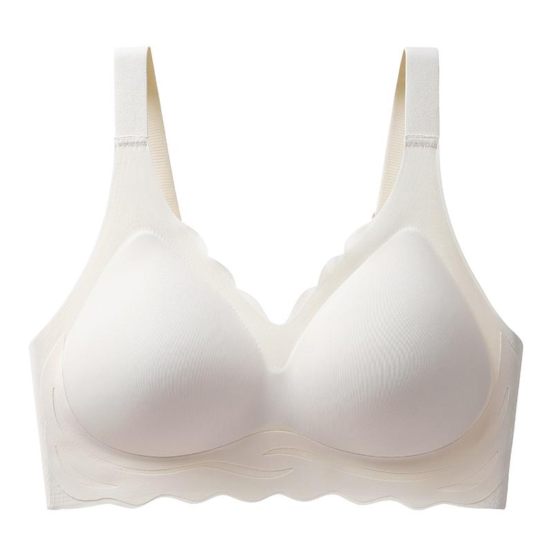 Women's Sports Bras Seamless One-piece Comfortable No Steel Ring Yoga Fitness Sleep Underwear Gathered Anti-sagging Push Up Bra