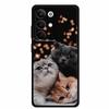 Чехол для телефона Realme C85 2025 Задняя крышка Чехол C 85 Funda Ударопрочный Черный Силикон Мягкий ТПУ Coque Для Realme C85 Pro Чехол Корпус