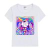 Summer Cotton Children's T-shirt The Amazing Digital Circus Cartoon Pattern - Suitable for Summer Dressing